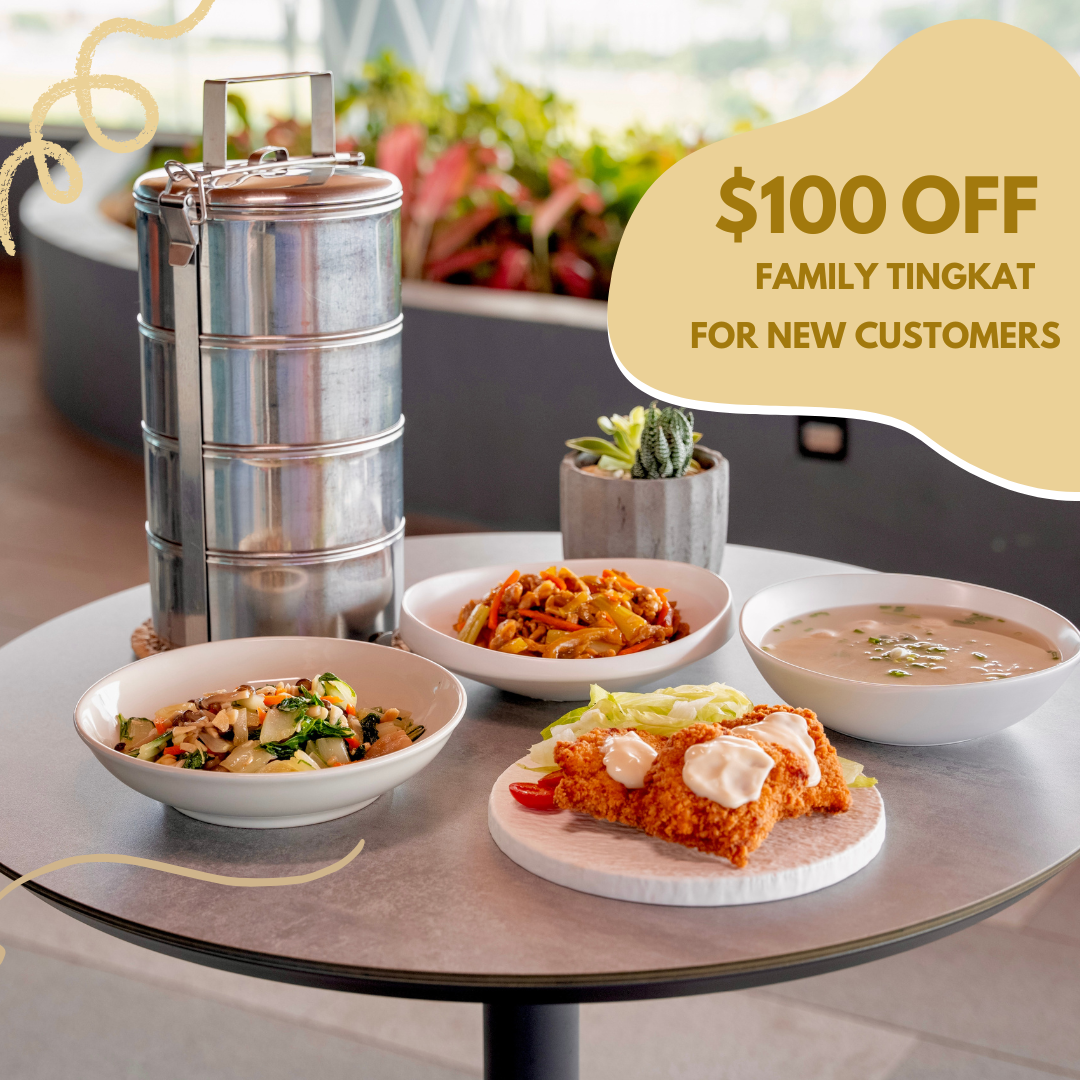 $100 OFF FAMILY TINGKAT FOR FIRST TIME CUSTOMER